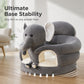 🐻 Soft, Safe & Washable – Cartoon Baby Floor Sofa with Removable Cover. Perfect for Sit-Up Play. Half Price. Free UK Delivery