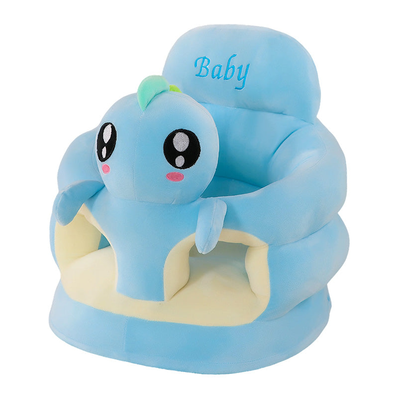 🐻 Soft, Safe & Washable – Cartoon Baby Floor Sofa with Removable Cover. Perfect for Sit-Up Play. Half Price. Free UK Delivery
