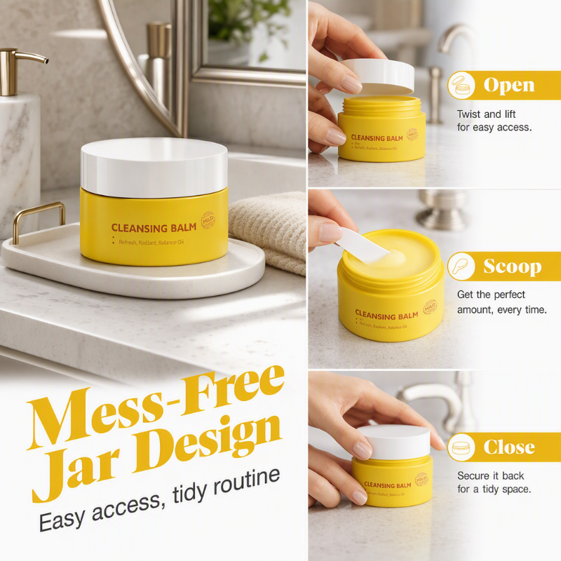 📢 LIMITED TIME 50% OFF & IN STOCK! ⏰ Deep Clean Cleansing Balm – Melts Makeup, Sunscreen & Daily Buildup – Fresh Comfortable Finish ✨
