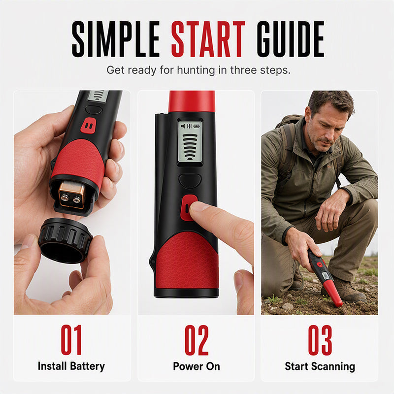 Handheld Metal Detector Pinpointer
