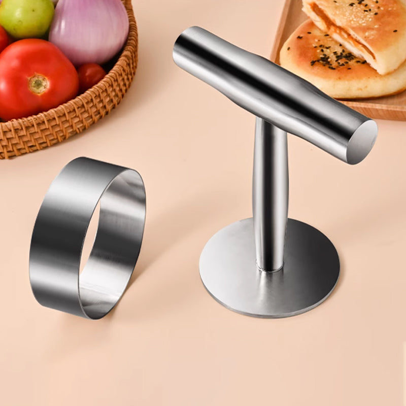 🍔 Perfectly Pressed Patties Every Time – 304 Stainless Steel Burger Maker. 50% Off. UK Stock
