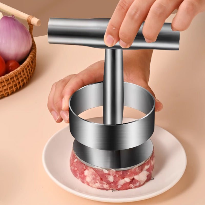 🍔 Perfectly Pressed Patties Every Time – 304 Stainless Steel Burger Maker. 50% Off. UK Stock