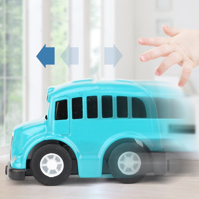 🚗 12-Pack Cartoon Mini Toy Car Set – Pull-Back Vehicles for Kids