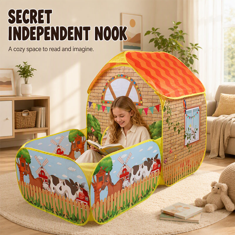 ⏳Limited-time 55% off⏰Adorable Kids’ Indoor Playhouse Tent⛺🏰