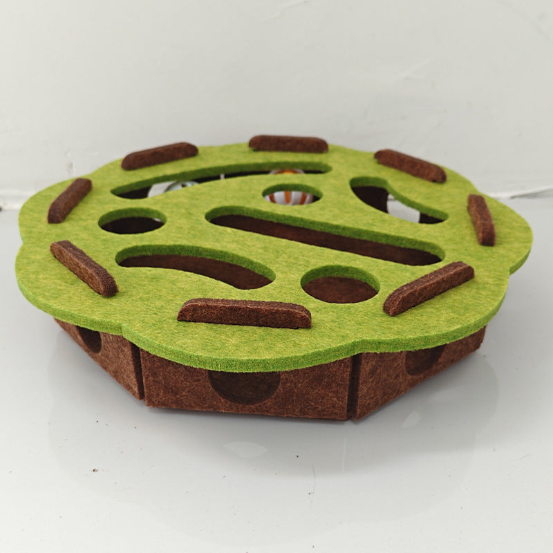 🎄LIMITED-TIME 50% OFF! ⏰Interactive Felt Maze Toy for Cats