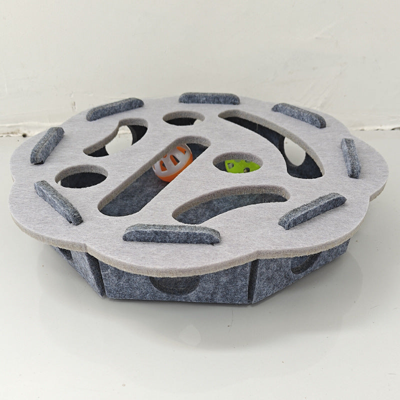 🎄LIMITED-TIME 50% OFF! ⏰Interactive Felt Maze Toy for Cats