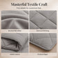 🛏️ LIMITED-TIME 50% OFF! ✨ 3-Piece Quilted Comforter Set with Shams – All-Season Microfiber