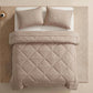 🛏️ LIMITED-TIME 50% OFF! ✨ 3-Piece Quilted Comforter Set with Shams – All-Season Microfiber