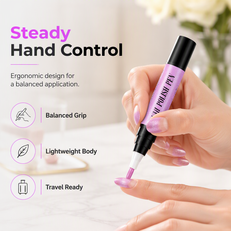 🌸 50% OFF NOW! 🌸Glitter Cat Eye Nail Polish Pen Set