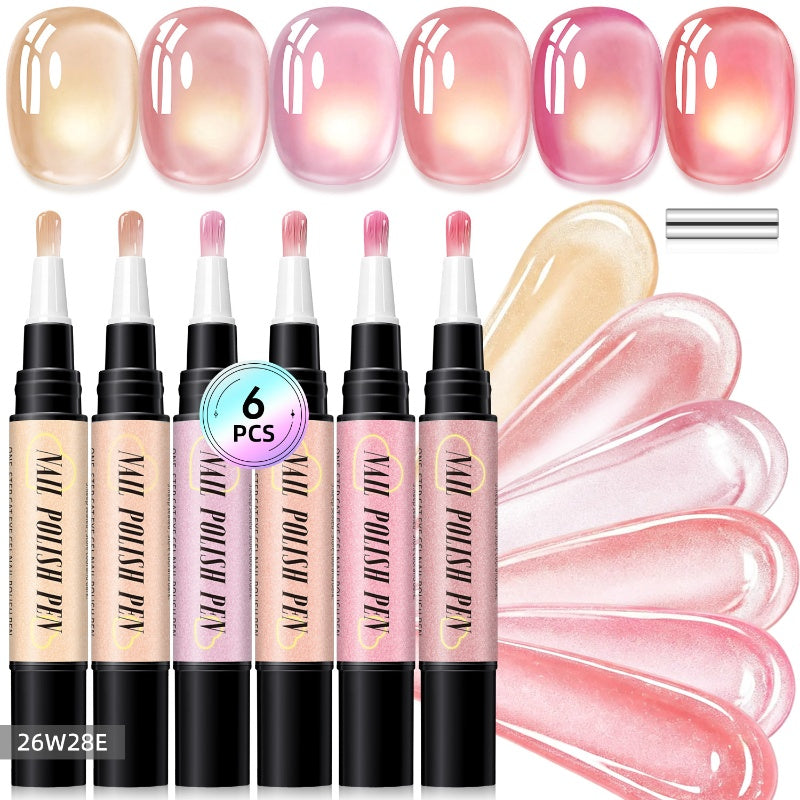 🌸 50% OFF NOW! 🌸Glitter Cat Eye Nail Polish Pen Set