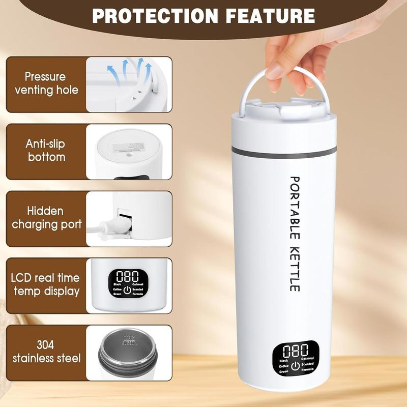 🔥Limited-time 50% OFF💧Portable Electric Water Kettle with Temperature Control