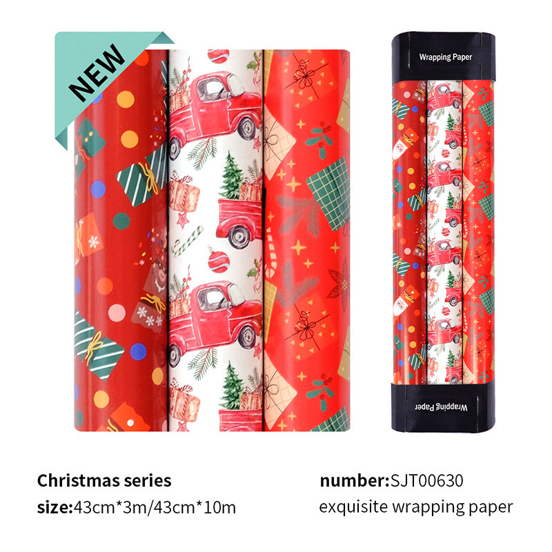 🎄 🎁 Christmas Wrapping Paper for Holiday Gifts – Festive Prints, Smooth Foldability & Elegant Holiday Patterns ✨
