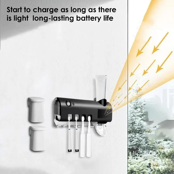 🎁Clearance Sale 50% OFF💥Smart UV Sterilizing Toothbrush Holder🦷