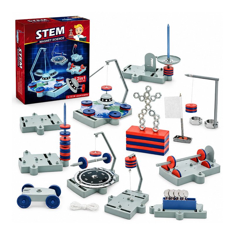 🚄 Build a Levitating Train – 12-in-1 Magnet Science Kit for Curious Kids. 50% Off. UK Stock
