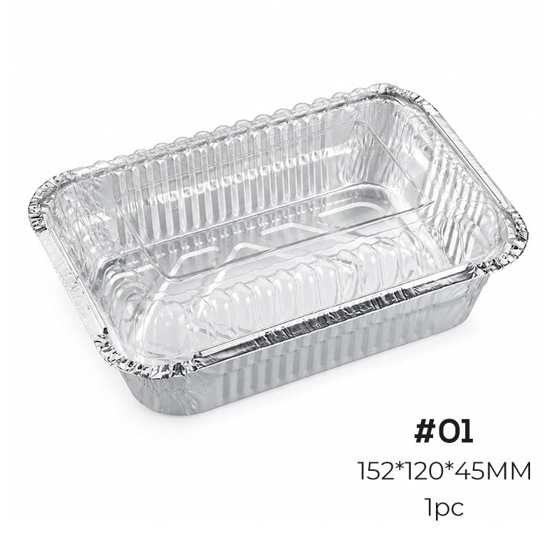 Aluminum Foil Food Containers with Lids