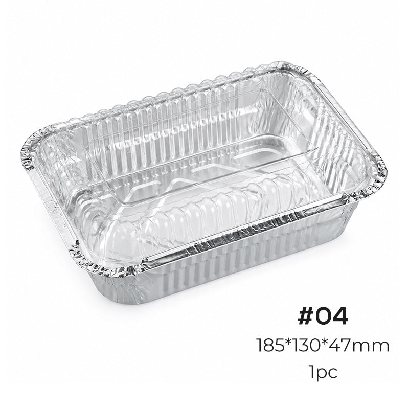 Aluminum Foil Food Containers with Lids