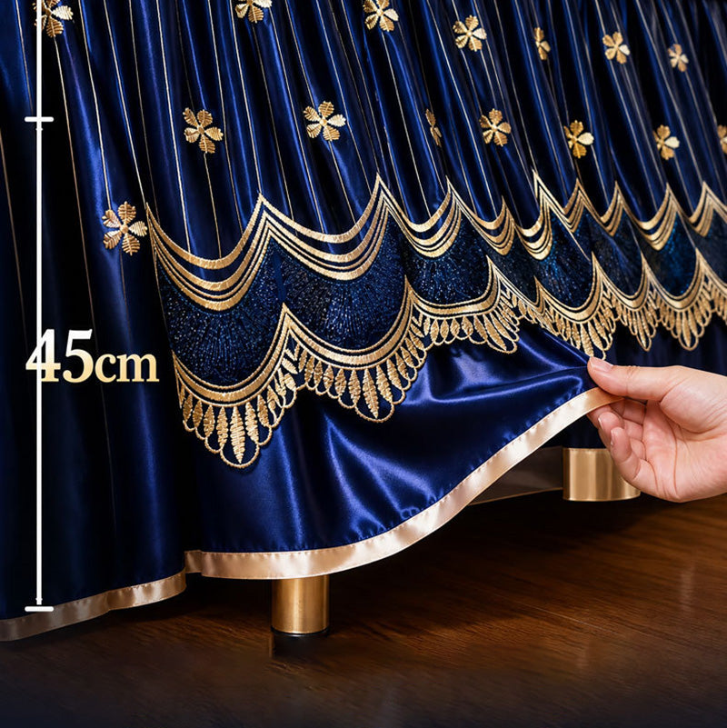 🛏️ 50% OFF! 🧵 Quilted Bed Skirt – Breathable, full-coverage & easy-fit ✨
