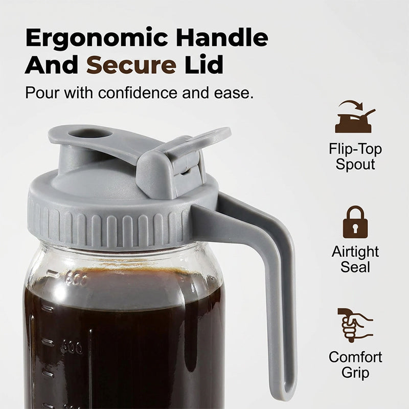 Cold Brew Coffee Maker with Lid