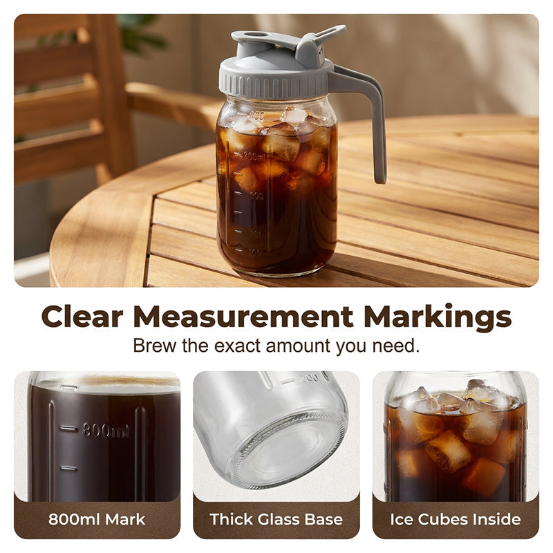 Cold Brew Coffee Maker with Lid