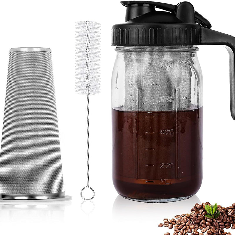 Cold Brew Coffee Maker with Lid