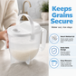 📢📢50% OFF !! ⏰Hands-Free Rice Washer with Strainer