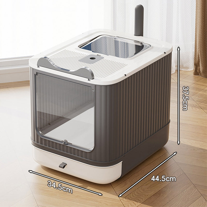 Odor-Control Covered Litter Box