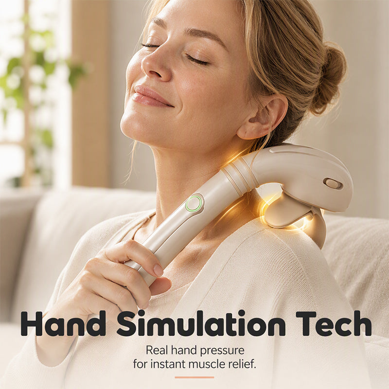 ⏳Limited-time 50% off⏰Cordless Long Handle Massager💆