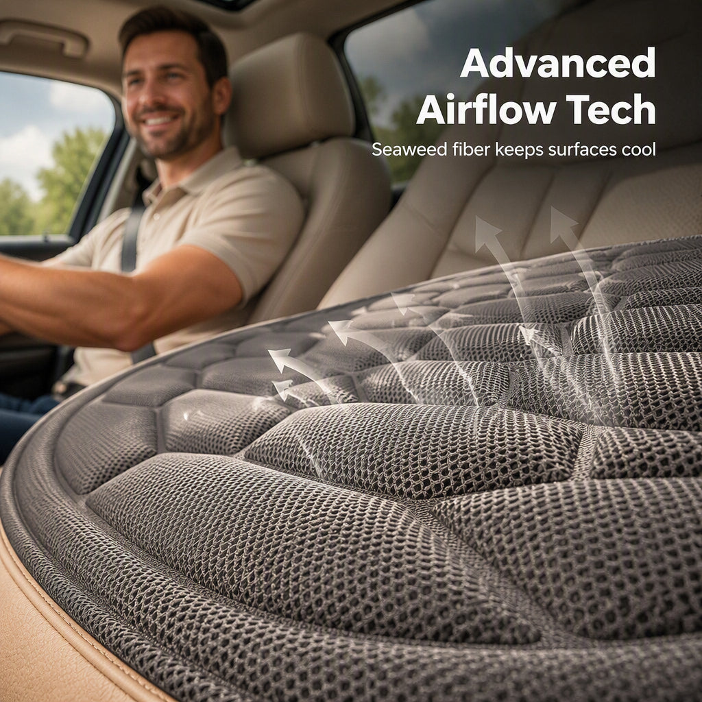 🏆🚗LAST DAY 50% OFF🌟🎁Cooling Car Seat Cushion