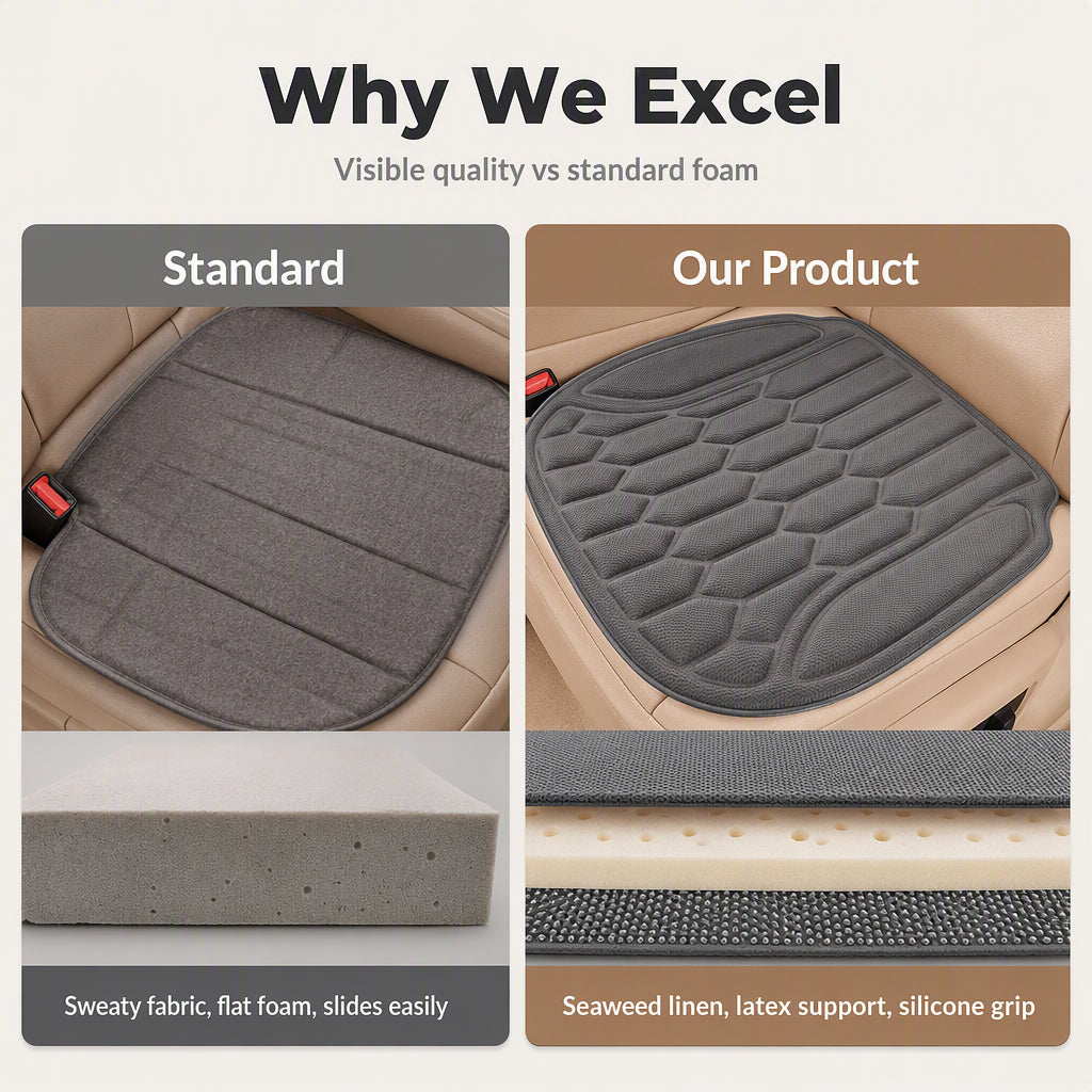 🏆🚗LAST DAY 50% OFF🌟🎁Cooling Car Seat Cushion