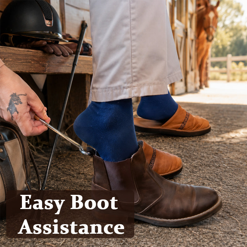 Ergonomic T-Handle Stainless Steel Boot Puller