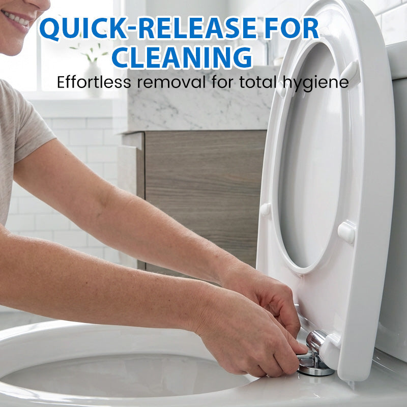 Durable Slow-Close Toilet Seat