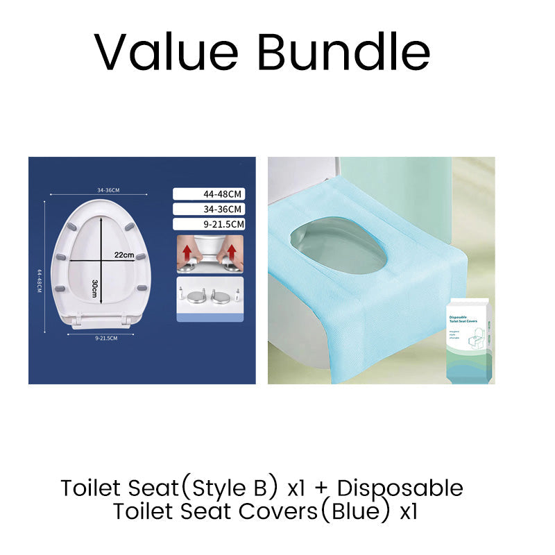 Durable Slow-Close Toilet Seat