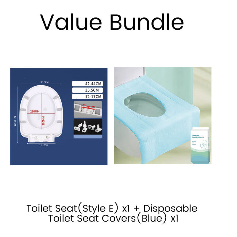 Durable Slow-Close Toilet Seat