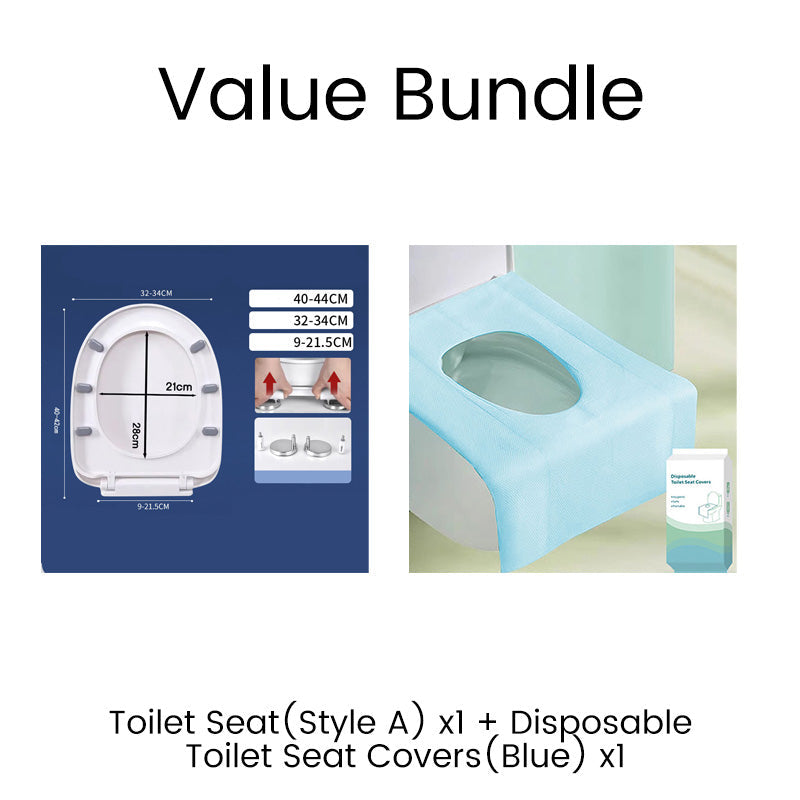 Durable Slow-Close Toilet Seat