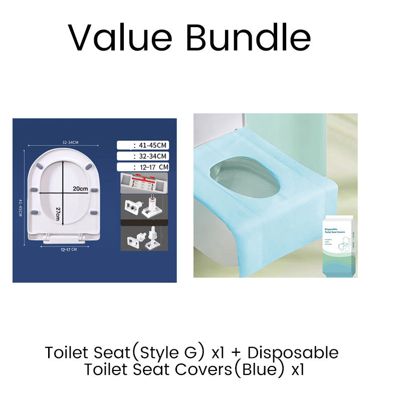 Durable Slow-Close Toilet Seat
