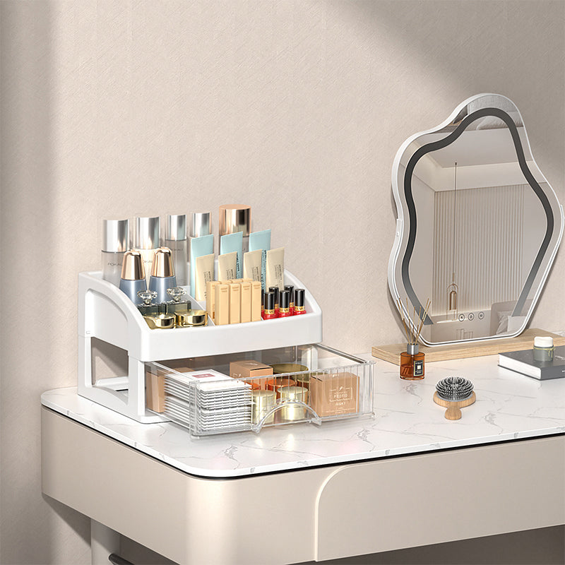Stackable Desktop Organizer with Clear Drawers