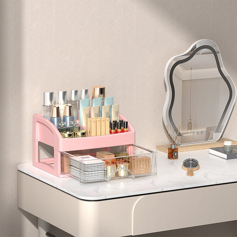 Stackable Desktop Organizer with Clear Drawers