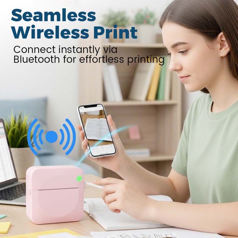 Mini Portable Bluetooth Thermal Printer