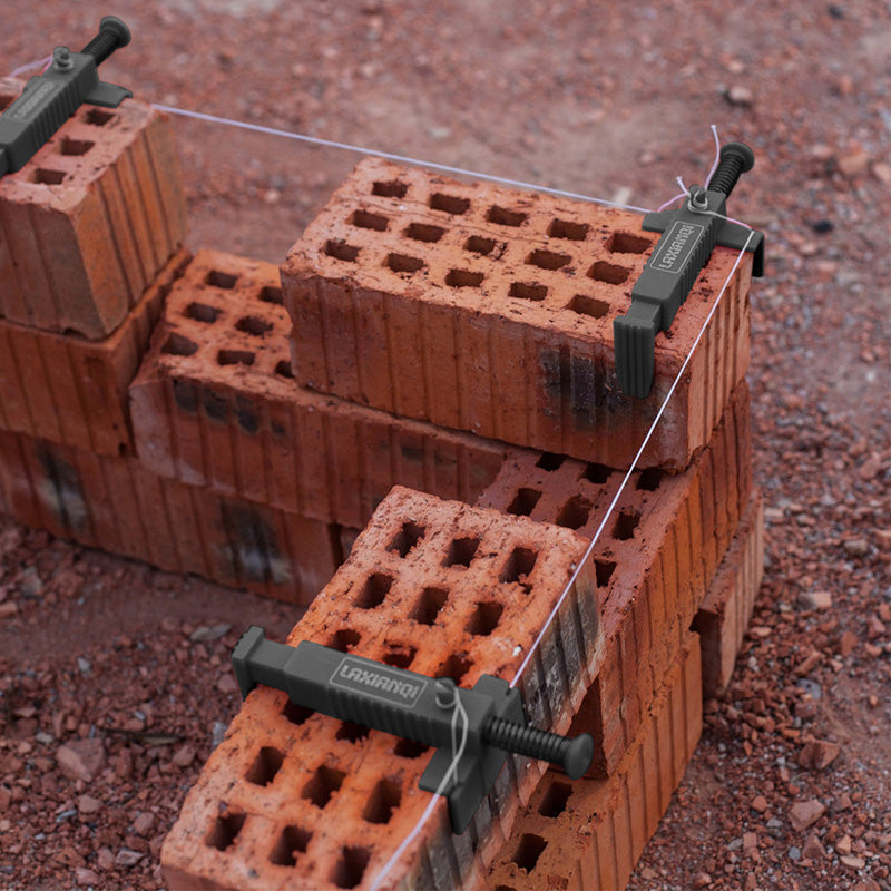 🧱 LIMITED‑TIME 50% OFF! ✨ Adjustable PA6 Brick Line Clips & Extended Runners – Tool‑Free, Stable, Masonry‑Ready ✨
