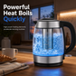 📢📢50% OFF !! ⏰2L Large Capacity Glass Electric Kettle with Automatic Shut Off and Overheat Protection