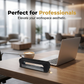 Transparent Window PU Leather Pencil Case