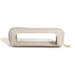 Transparent Window PU Leather Pencil Case