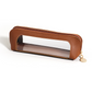 Transparent Window PU Leather Pencil Case