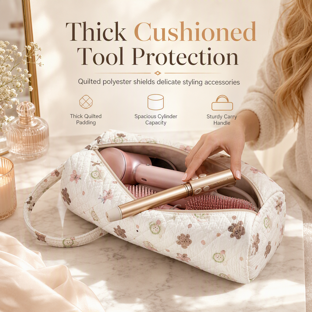 💇‍♀️ LIMITED-TIME 50% OFF ⏰ Portable Hair Tool Storage Bag — Fits Dryer, Curler & Straightener