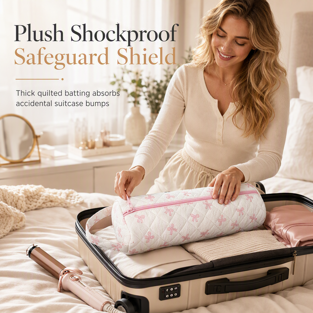 💇‍♀️ LIMITED-TIME 50% OFF ⏰ Portable Hair Tool Storage Bag — Fits Dryer, Curler & Straightener