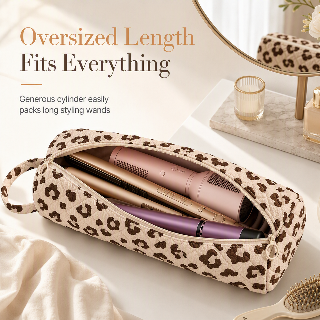 💇‍♀️ LIMITED-TIME 50% OFF ⏰ Portable Hair Tool Storage Bag — Fits Dryer, Curler & Straightener