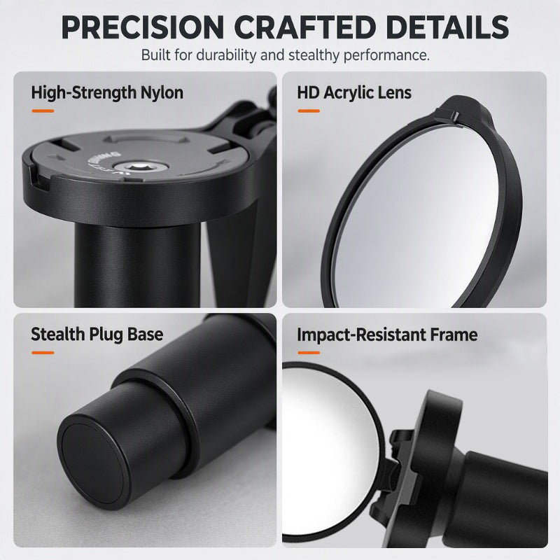 📢📢50% OFF !! ⏰360-Degree Rotatable Bike Handlebar Mirror