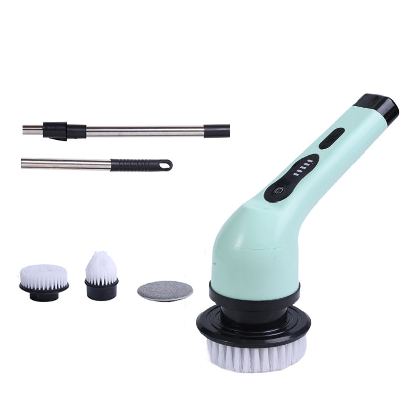 Multi-Functional Cordless Electric Spin Scrubber