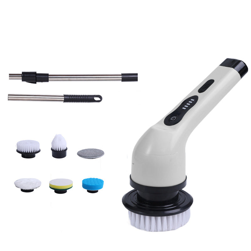 Multi-Functional Cordless Electric Spin Scrubber