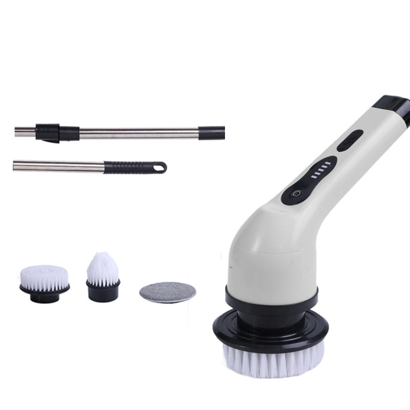 Multi-Functional Cordless Electric Spin Scrubber